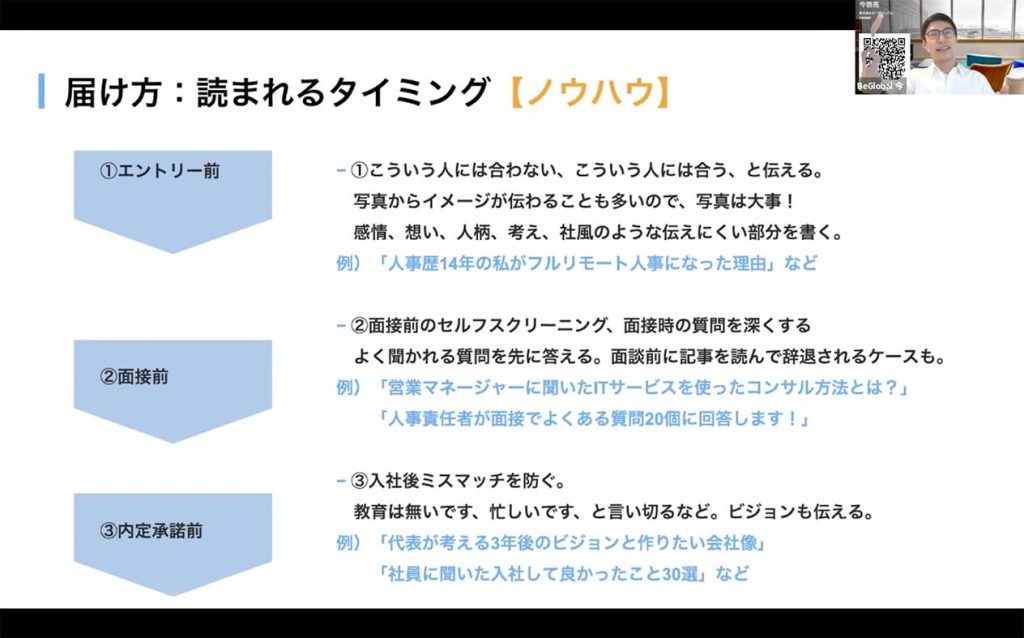 届け方:読まれるタイミング【ノウハウ】